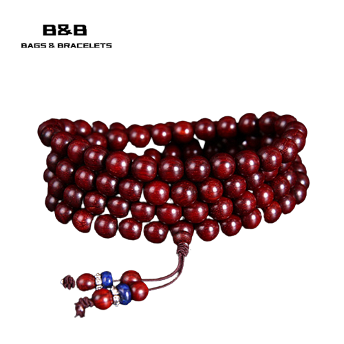 Natural Rosewood Bracelet -【Attract Wealth safe and Peace】