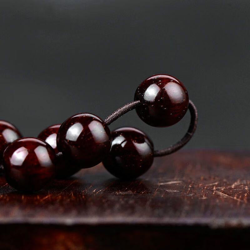 Natural Rosewood Bracelet -【Attract Wealth safe and Peace】