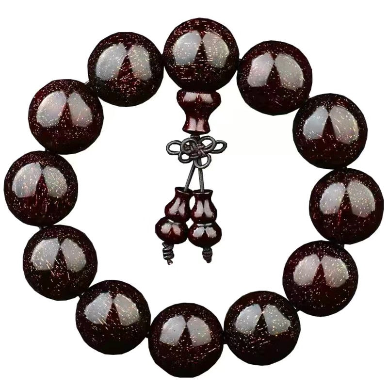 Natural Rosewood Bracelet -【Attract Wealth safe and Peace】