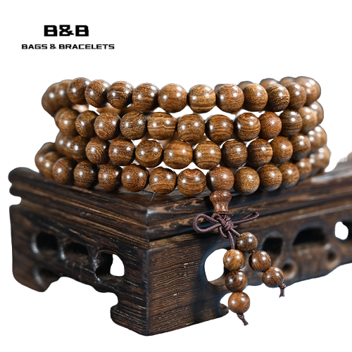 Phoebe zhennan wood Bracelet - 【Attract Health & Inner Peace】