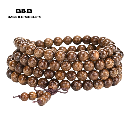 Phoebe zhennan wood Bracelet - 【Attract Health & Inner Peace】