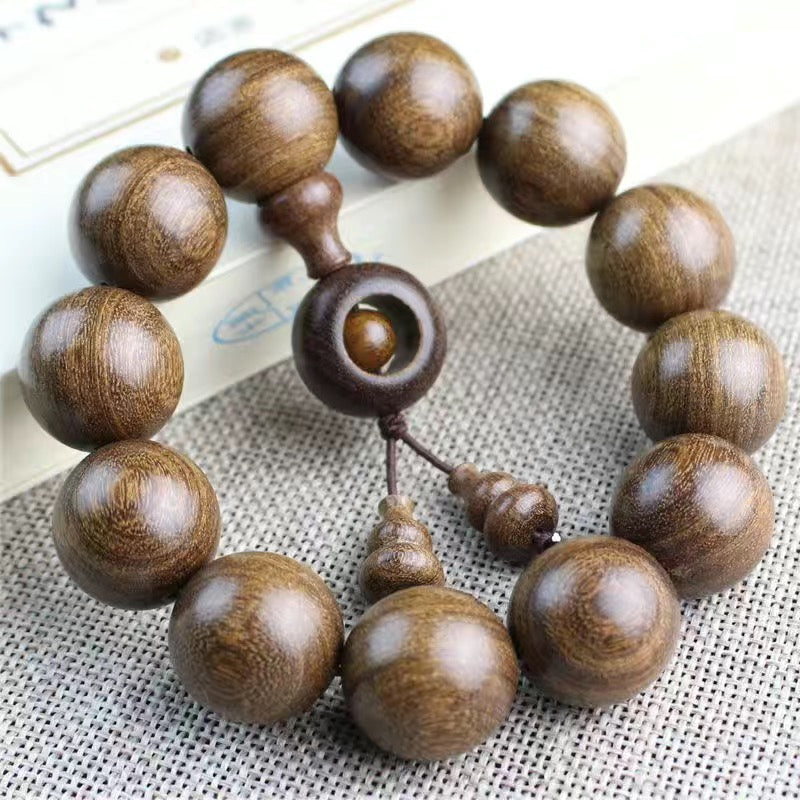 Phoebe zhennan wood Bracelet - 【Attract Health & Inner Peace】