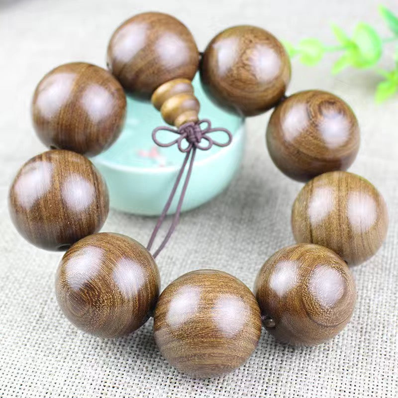 Phoebe zhennan wood Bracelet - 【Attract Health & Inner Peace】