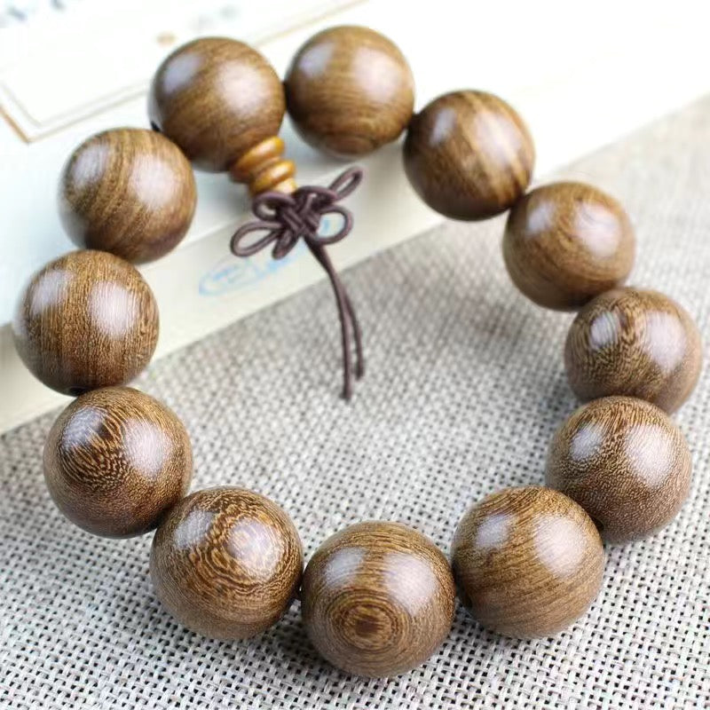 Phoebe zhennan wood Bracelet - 【Attract Health & Inner Peace】