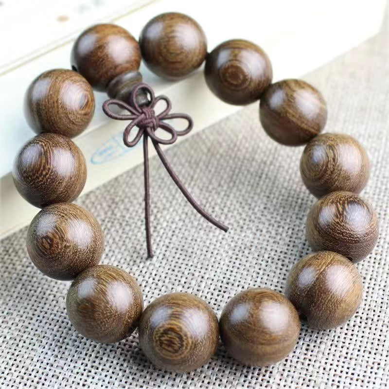 Phoebe zhennan wood Bracelet - 【Attract Health & Inner Peace】