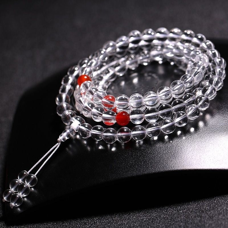 Natural White crystal Bracelet -【Attract Energy and Good Luck】