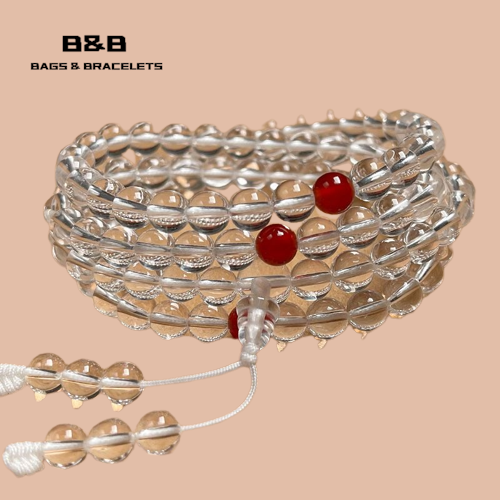 Natural White crystal Bracelet -【Attract Energy and Good Luck】