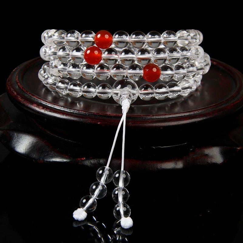 Natural White crystal Bracelet -【Attract Energy and Good Luck】