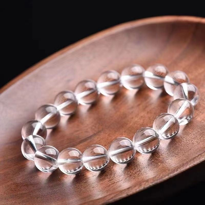 Natural White crystal Bracelet -【Attract Energy and Good Luck】