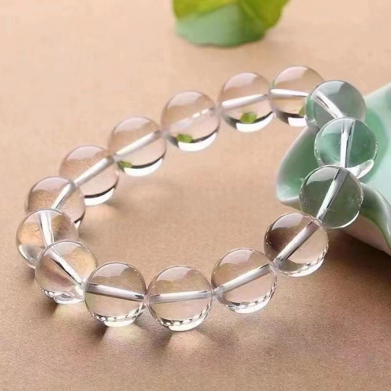 Natural White crystal Bracelet -【Attract Energy and Good Luck】