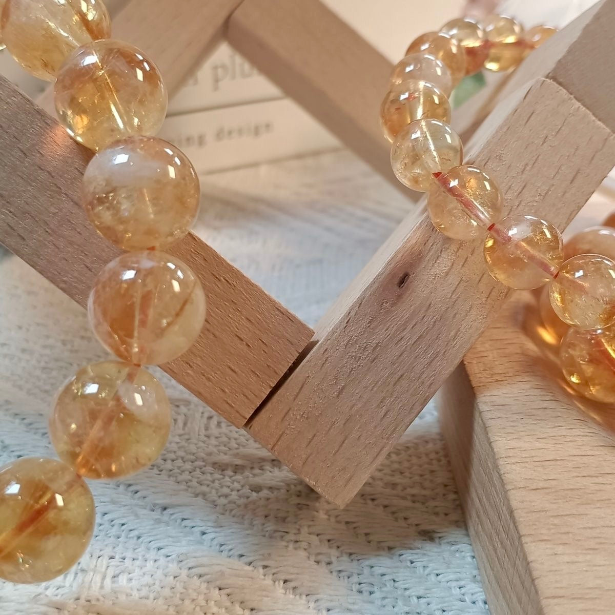 Citrine Bracelet- Natural 9A Grade Citrine -【Greatly Attract Wealth】