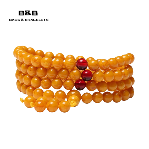 Old Material Beeswax Bracelet -【Attract Health & Wealth】