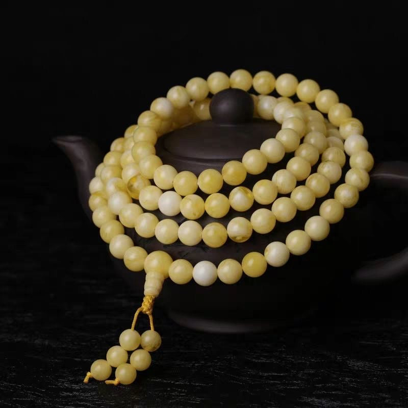 Old Material Beeswax Bracelet -【Attract Health & Wealth】