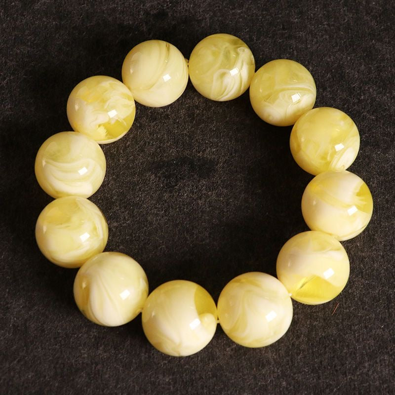 Old Material Beeswax Bracelet -【Attract Health & Wealth】