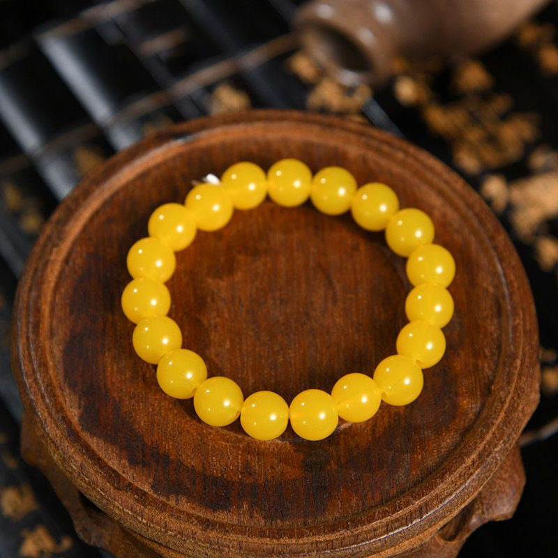 Old Material Beeswax Bracelet -【Attract Health & Wealth】