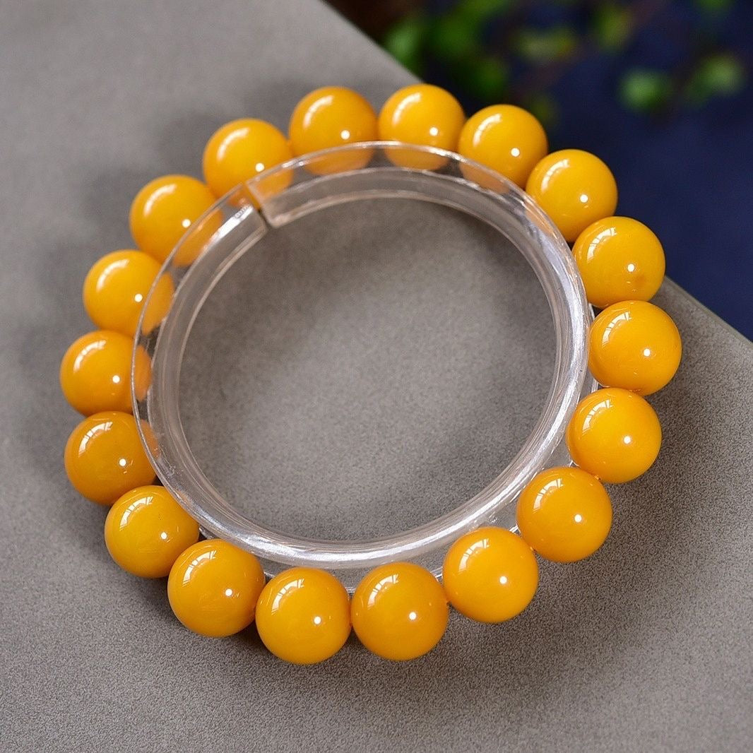 Old Material Beeswax Bracelet -【Attract Health & Wealth】