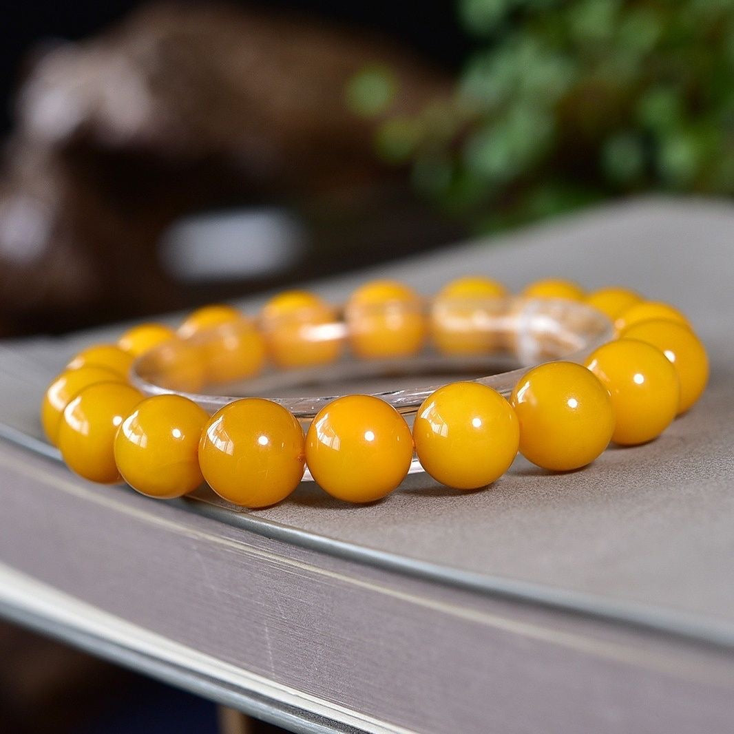 Old Material Beeswax Bracelet -【Attract Health & Wealth】