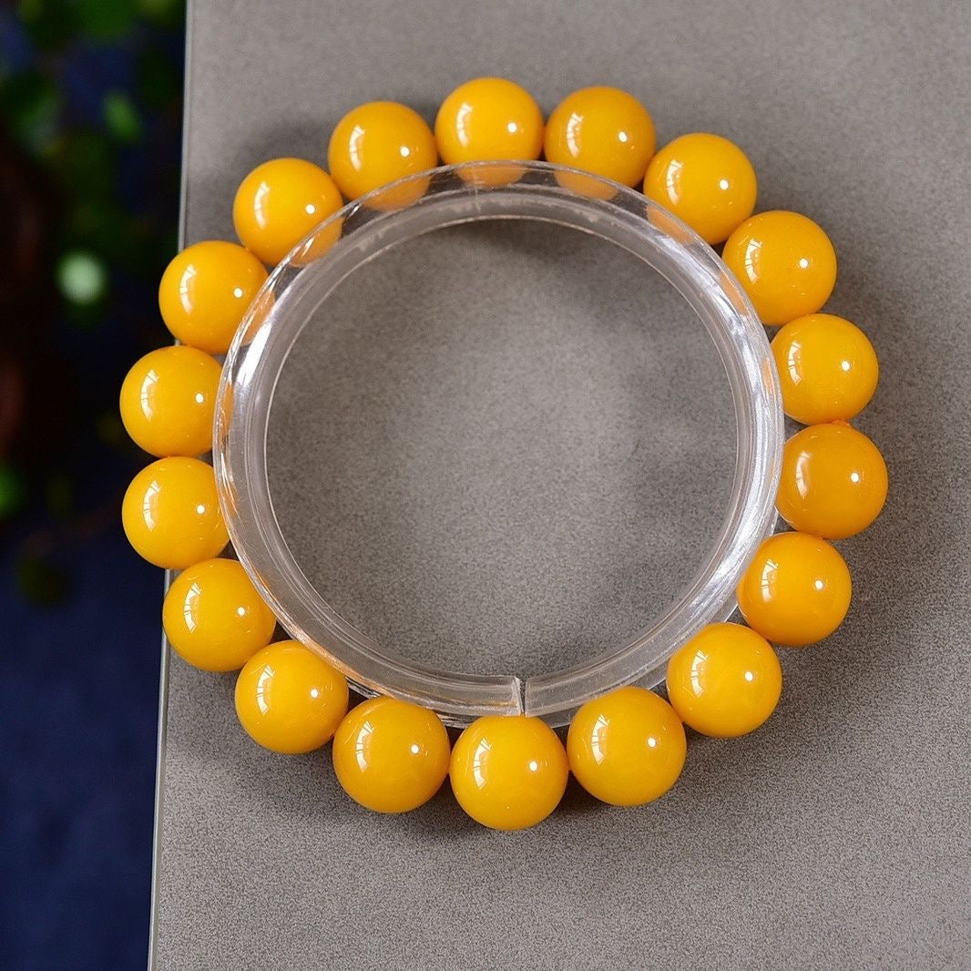 Old Material Beeswax Bracelet -【Attract Health & Wealth】