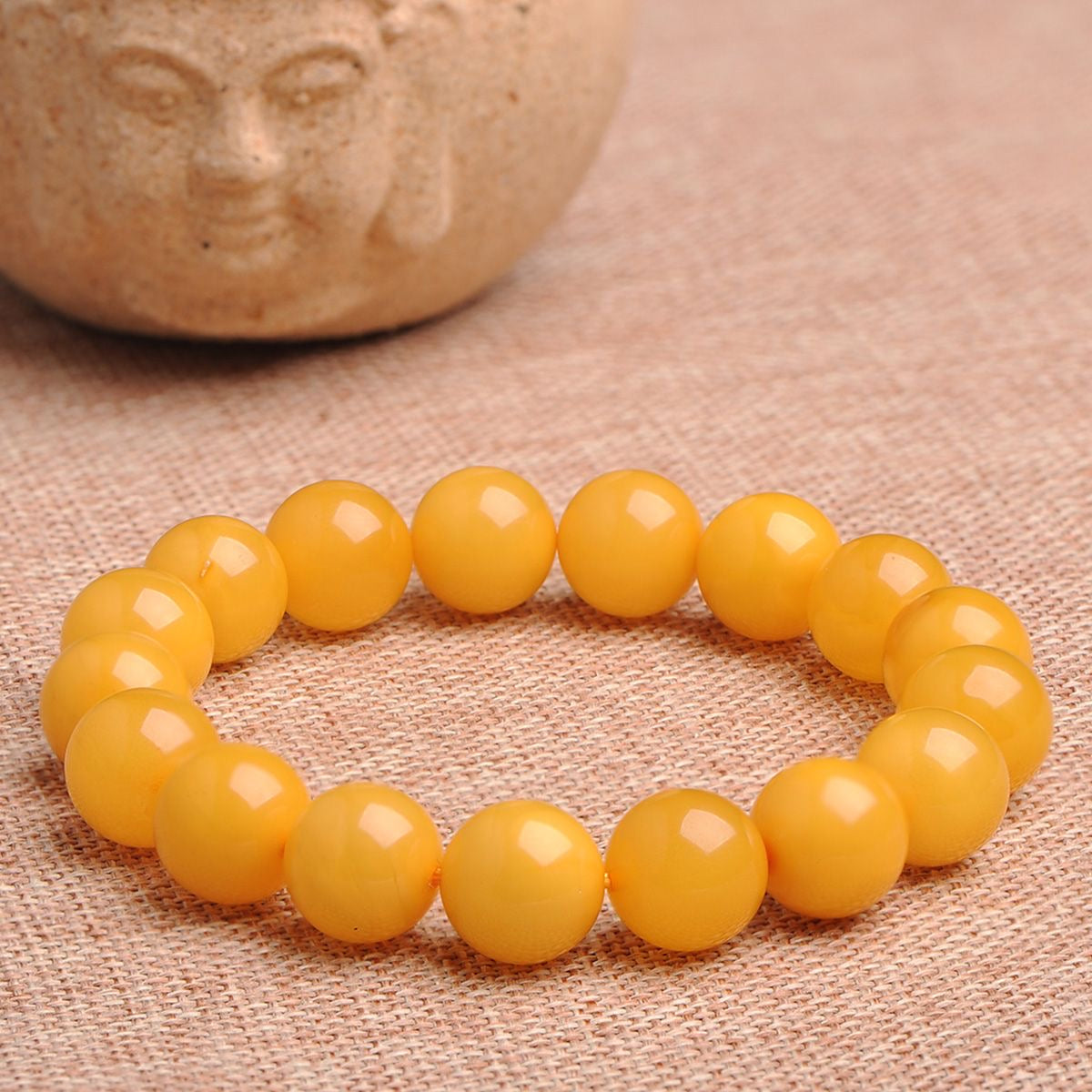 Old Material Beeswax Bracelet -【Attract Health & Wealth】