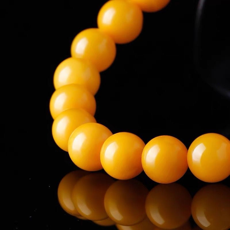 Old Material Beeswax Bracelet -【Attract Health & Wealth】