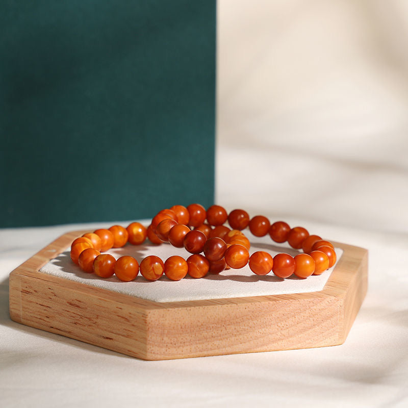 Old Material Beeswax Bracelet -【Attract Health & Wealth】