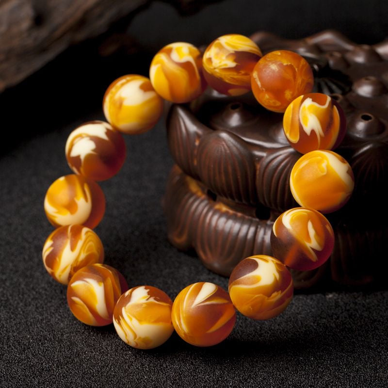 Old Material Beeswax Bracelet -【Attract Health & Wealth】