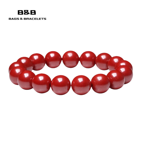 Pure Natural Cinnabar Bracelet -【Ward off Evil Spirits & Increase Aura】