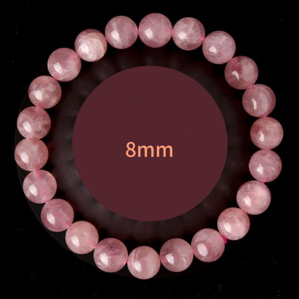 Pure Natural Strawberry Quartz Bracelet -【Attract Love & Fate】