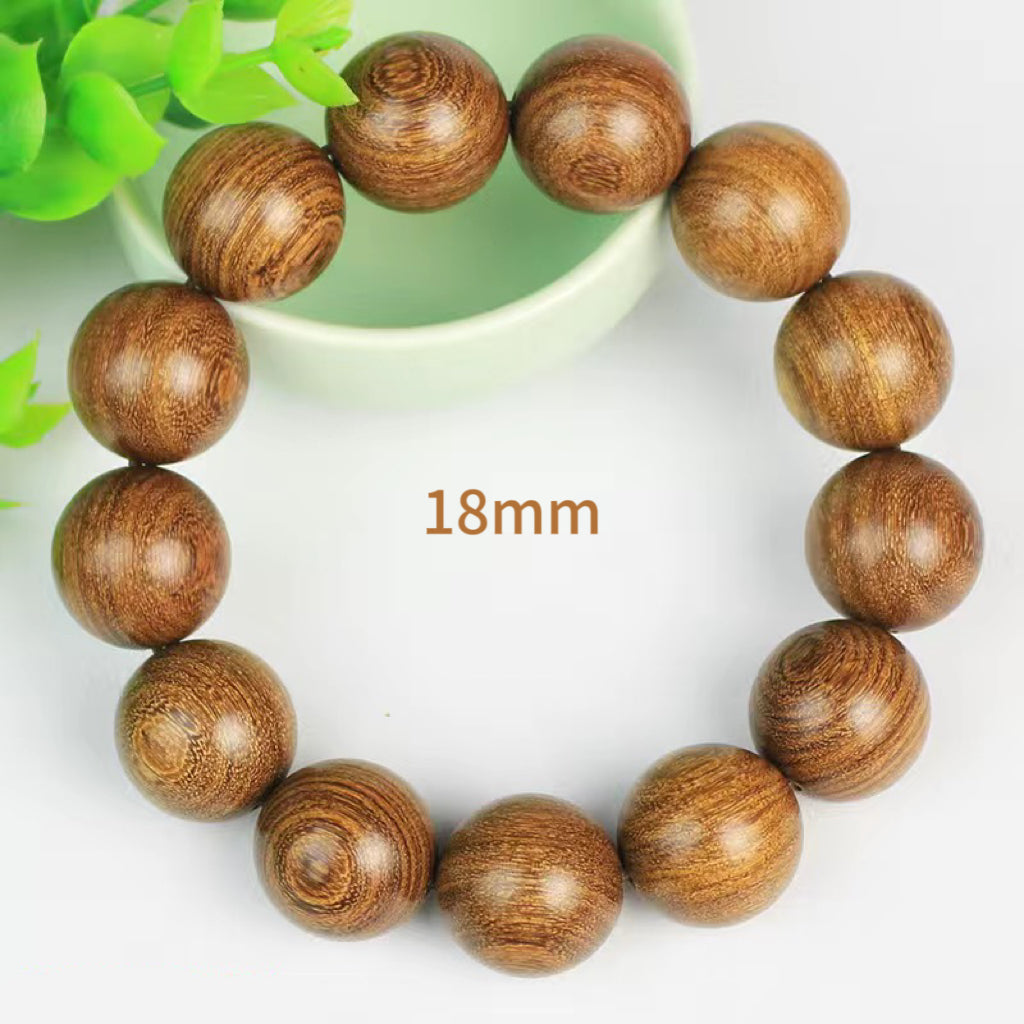 Phoebe zhennan wood Bracelet - 【Attract Health & Inner Peace】