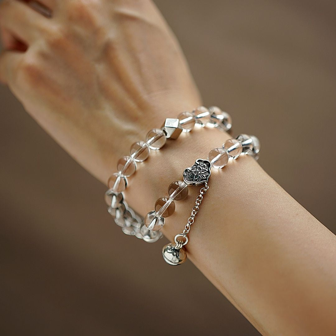 White Crystal Bracelet -【Purify Energy & Enhance Aura】