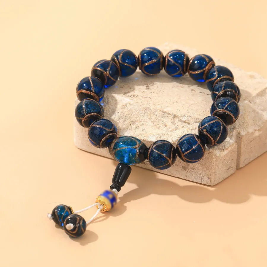 Incense ash colored glaze Bracelet -【Spiritual Connection & Enhance Happiness】