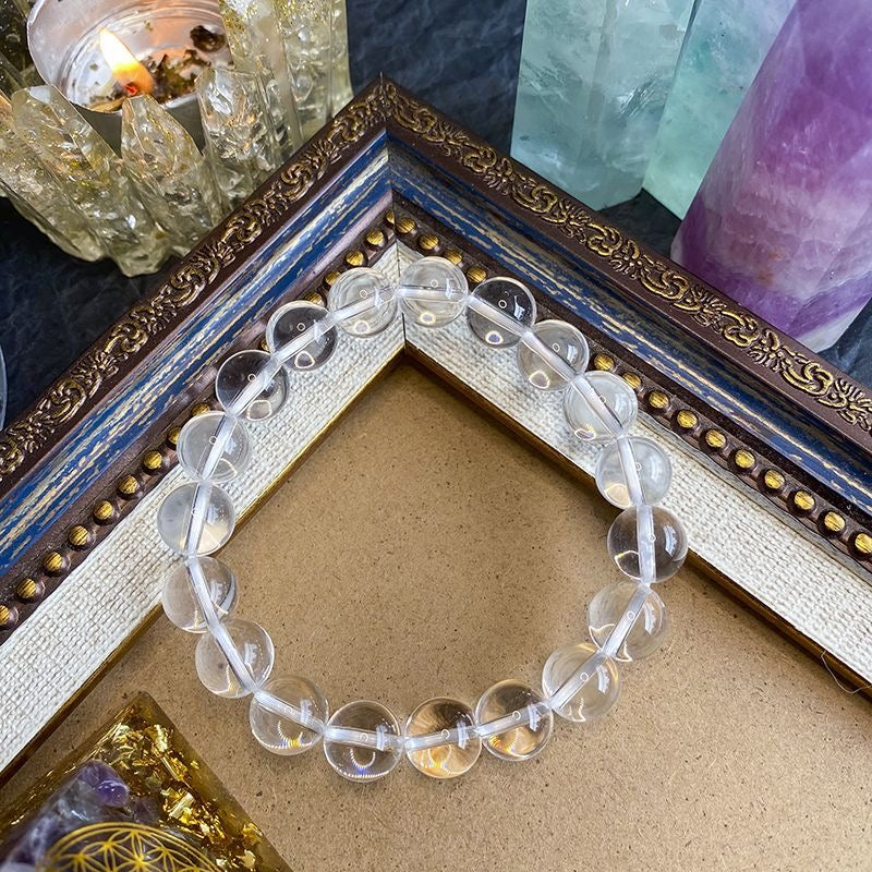 White Crystal Bracelet -【Purify Energy & Enhance Aura】