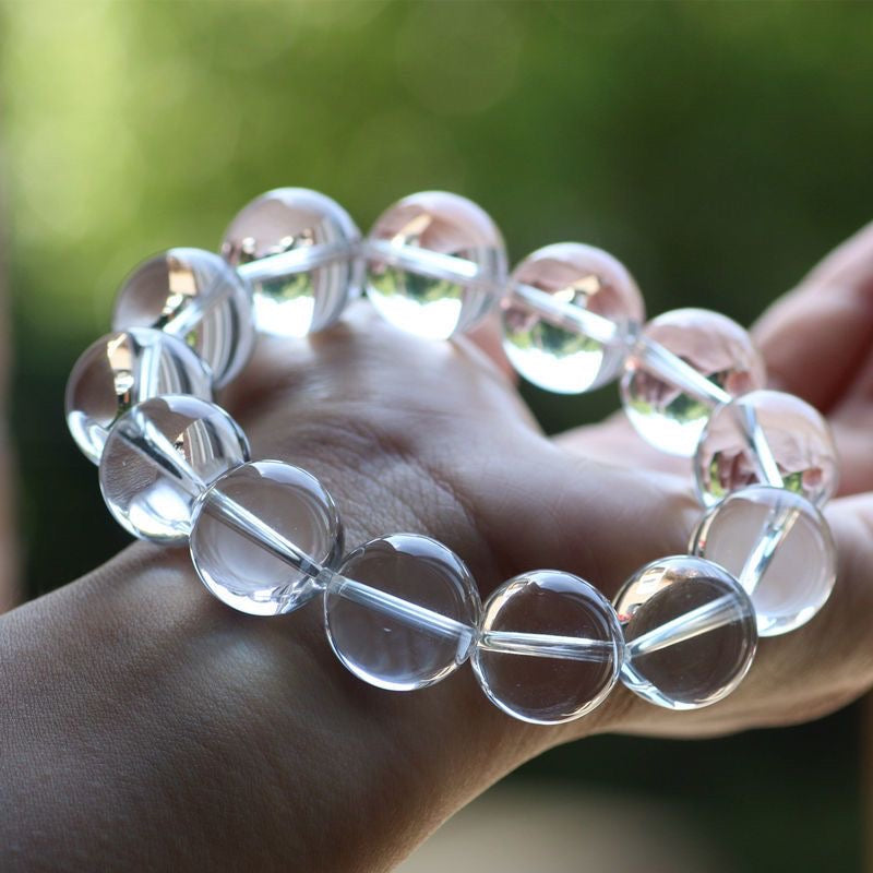 White Crystal Bracelet -【Purify Energy & Enhance Aura】