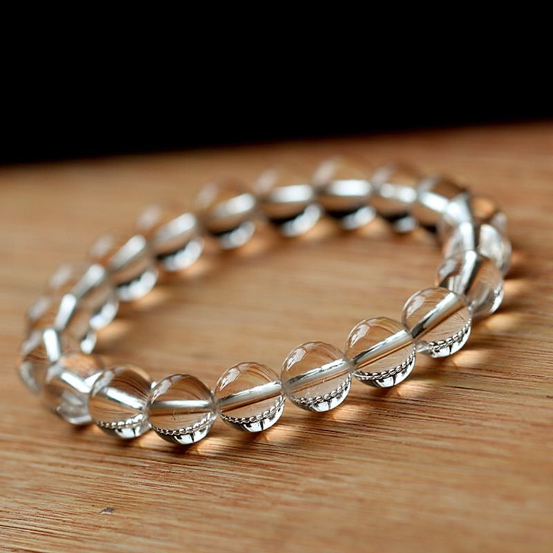 White Crystal Bracelet -【Purify Energy & Enhance Aura】