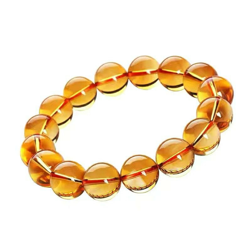 Citrine Bracelet- Natural 9A Grade Citrine -【Greatly Attract Wealth】