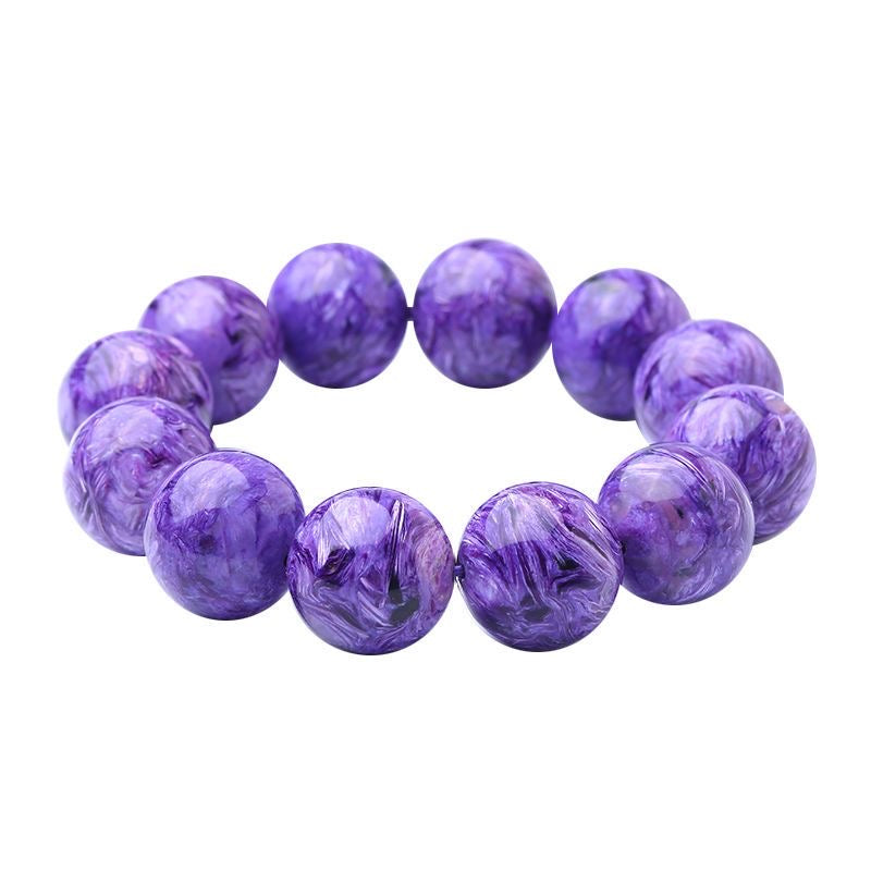 Charoite Beads Bracelet -【Empower Energy & Relieve Anxiety】