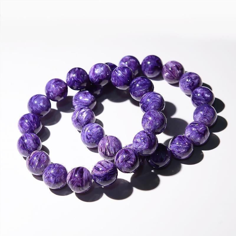 Charoite Beads Bracelet -【Empower Energy & Relieve Anxiety】