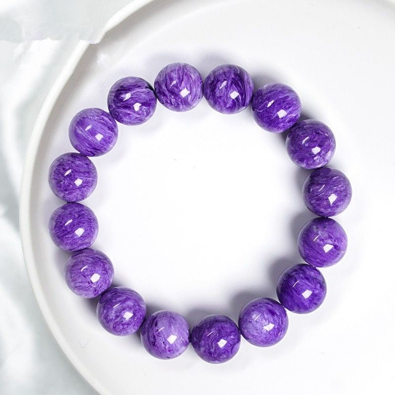 Charoite Beads Bracelet -【Empower Energy & Relieve Anxiety】