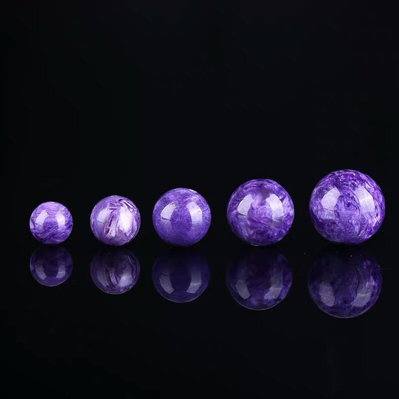 Charoite Beads Bracelet -【Empower Energy & Relieve Anxiety】