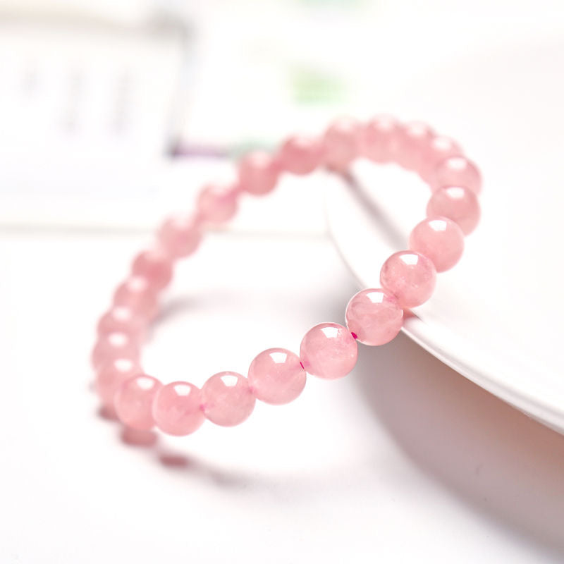 Rose Quartz Bracelet -【Attract Love & Luck in Love】