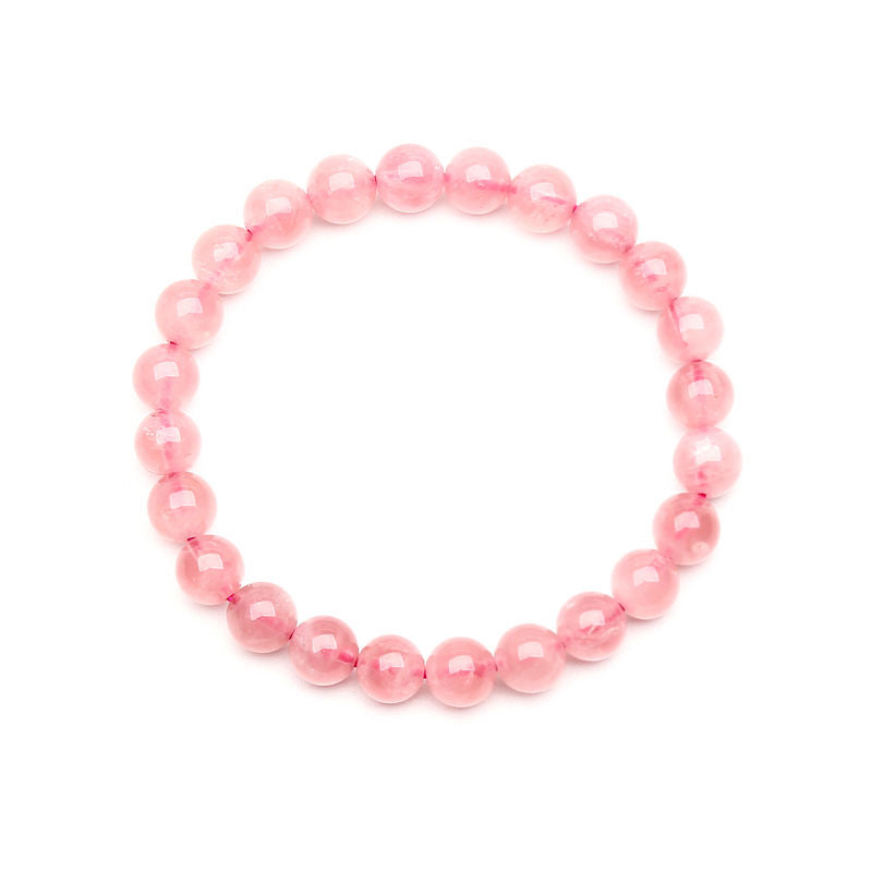 Rose Quartz Bracelet -【Attract Love & Luck in Love】