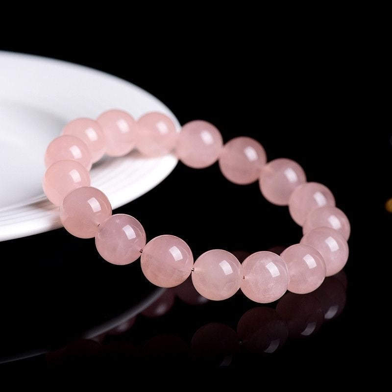 Rose Quartz Bracelet -【Attract Love & Luck in Love】