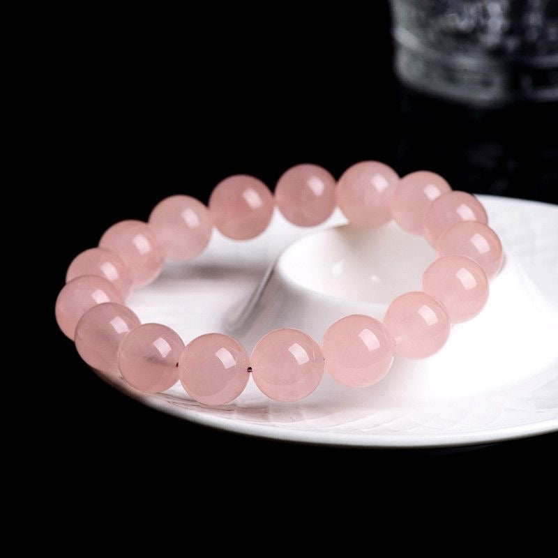 Rose Quartz Bracelet -【Attract Love & Luck in Love】