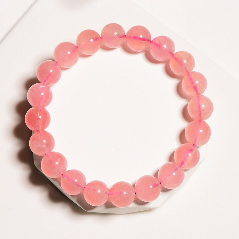 Rose Quartz Bracelet -【Attract Love & Luck in Love】