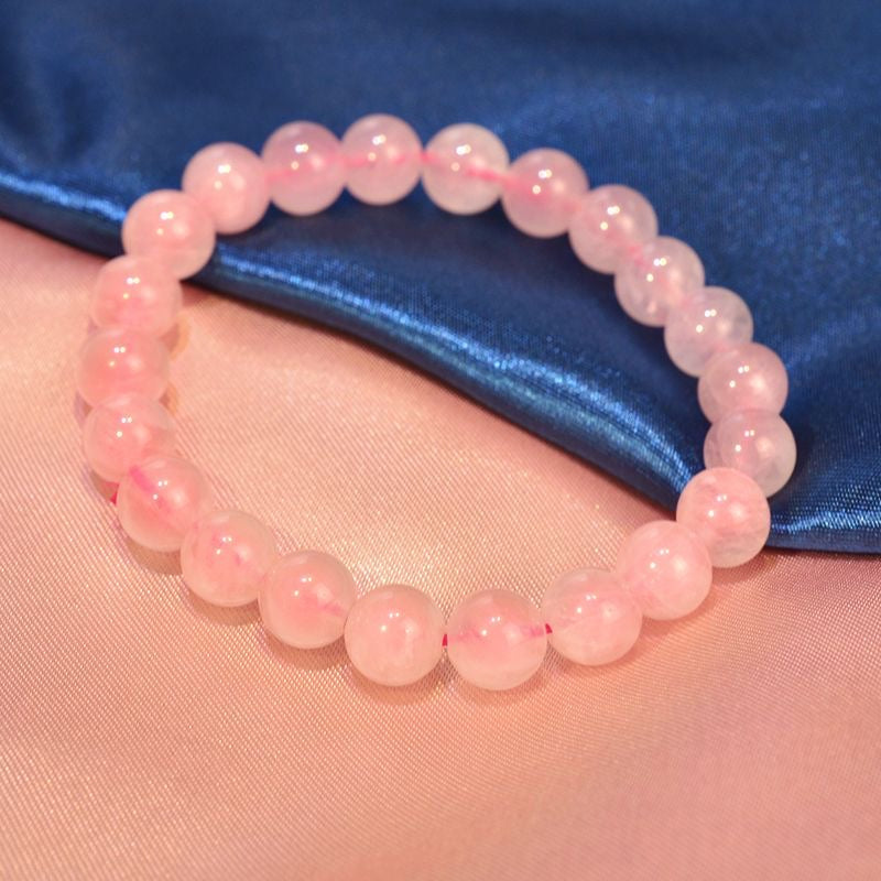 Rose Quartz Bracelet -【Attract Love & Luck in Love】