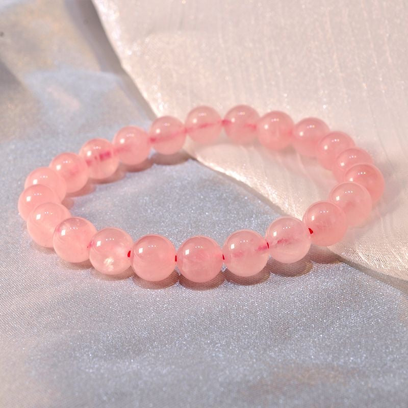 Rose Quartz Bracelet -【Attract Love & Luck in Love】