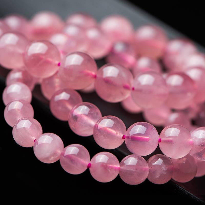 Rose Quartz Bracelet -【Attract Love & Luck in Love】