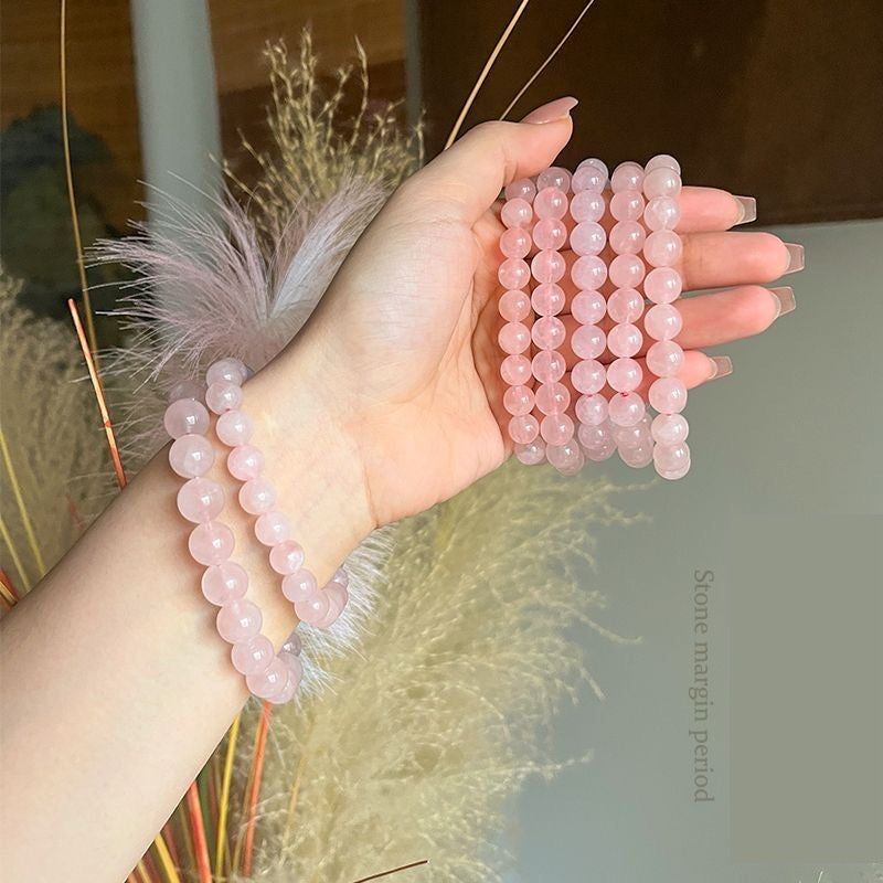 Rose Quartz Bracelet -【Attract Love & Luck in Love】