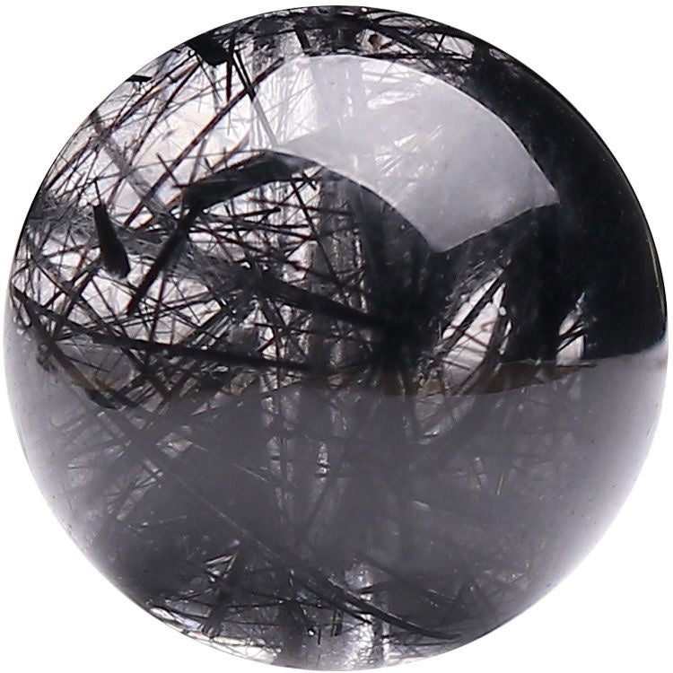 Natural Brazil Black Rutilated Quartz Bracelet -【Strengthen Magnetic Field & Enhance Career】