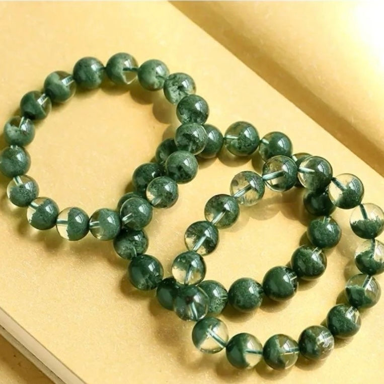 Green Phantom Crystal Bracelet -【Achieve Career Success & Attract Noble People】